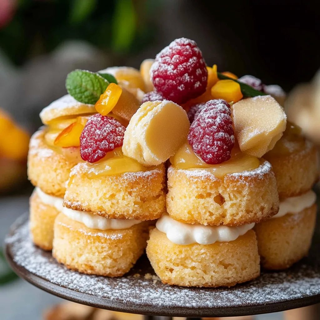 Saftige Marzipan Plätzchen - Marzipan Wölkchen