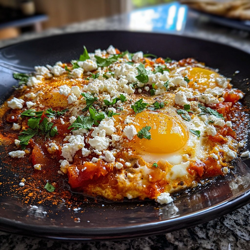Shakshuka mit Feta