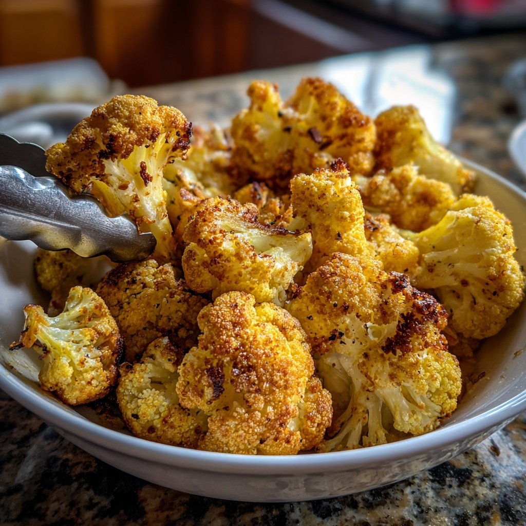 Blumenkohl aus dem Airfryer