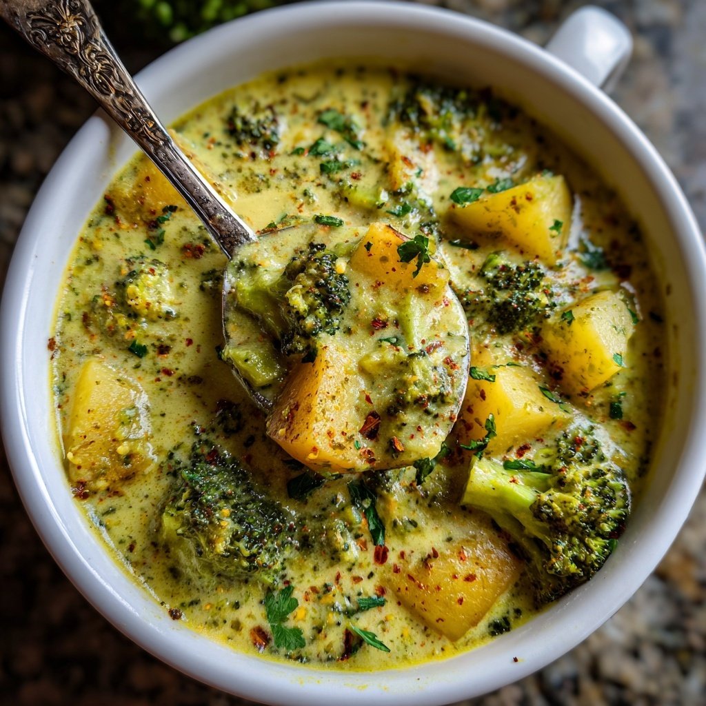 Brokkoli Kartoffel Suppe Leicht