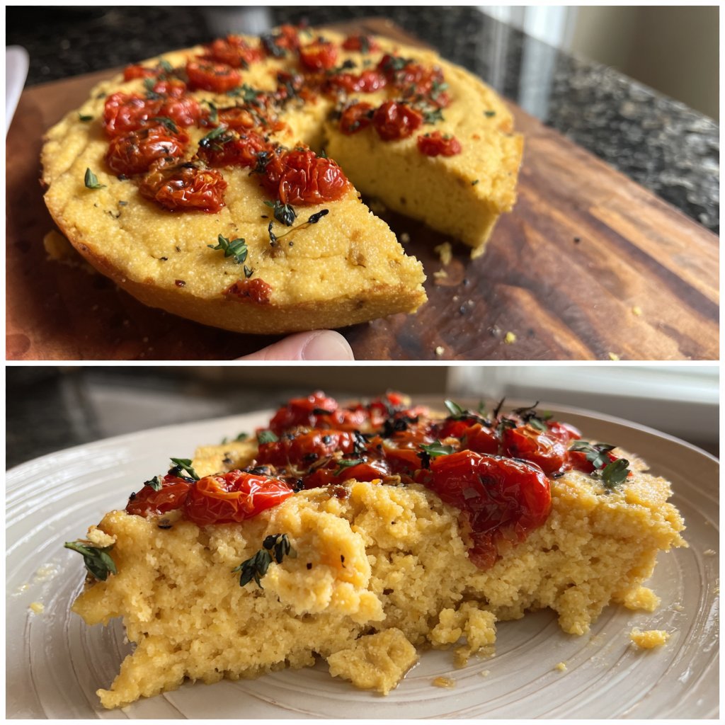 Polenta mit Ofentomaten