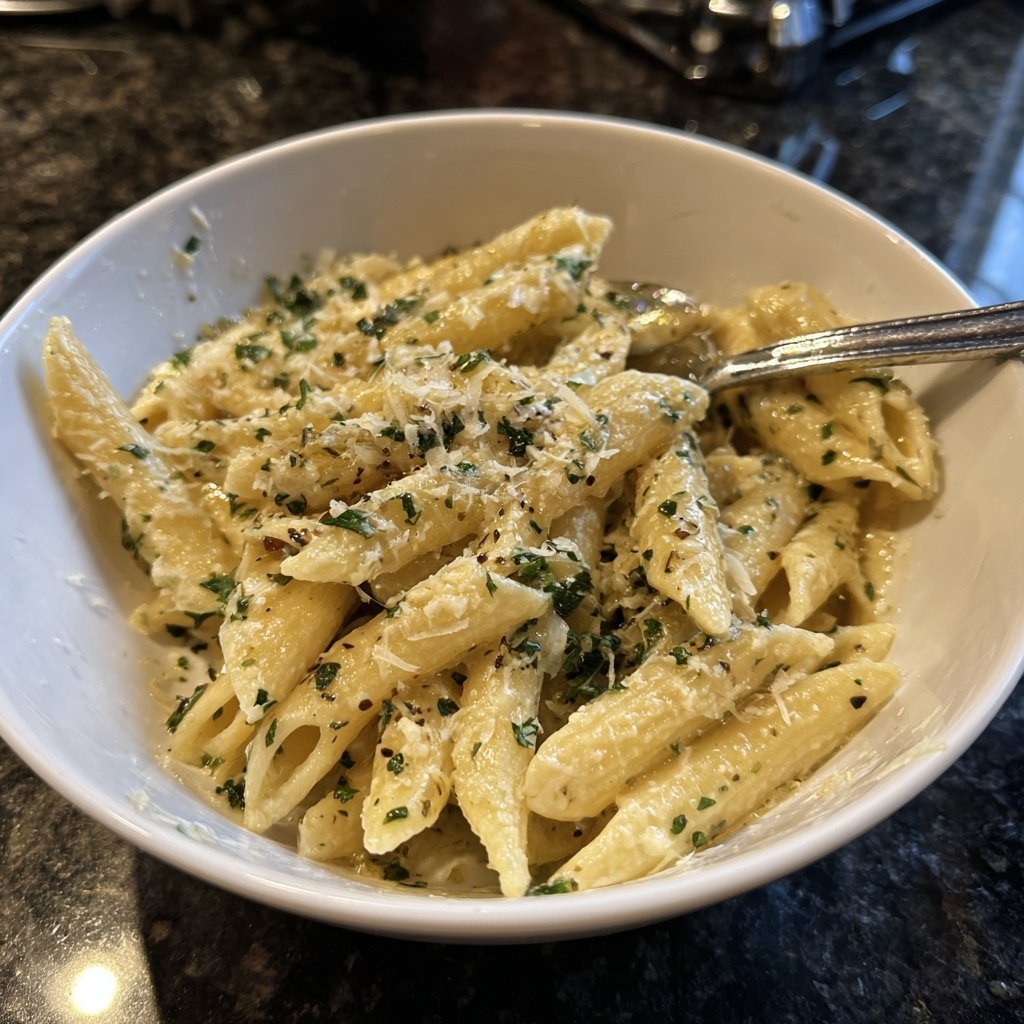 Schnell & Einfach 15-Minuten Knoblauchpasta