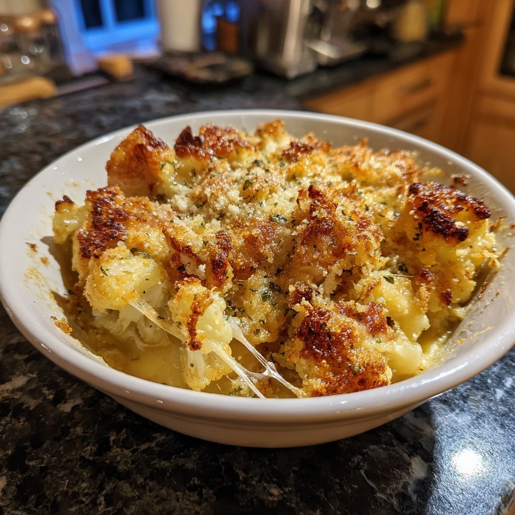 Blumenkohl Auflauf Mit Käse
