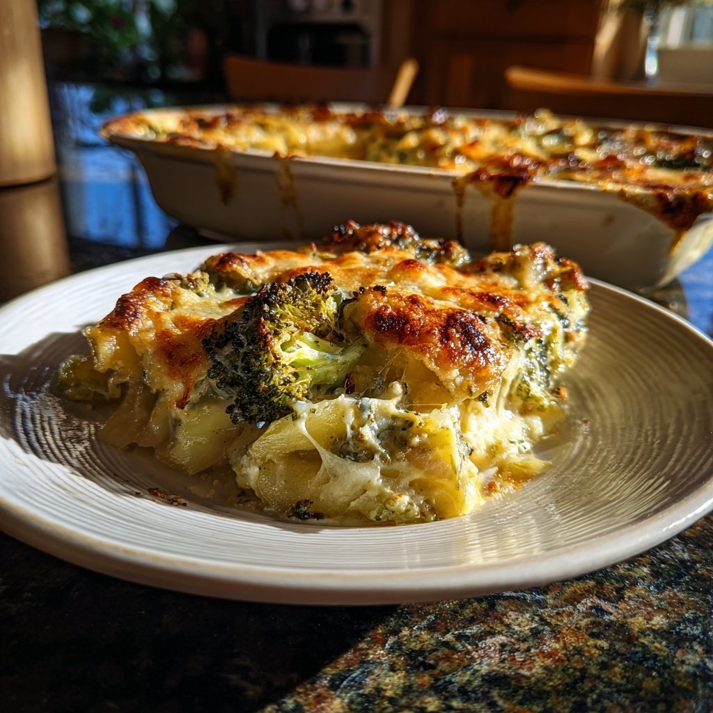 Brokkoli Kartoffel Gratin Leicht