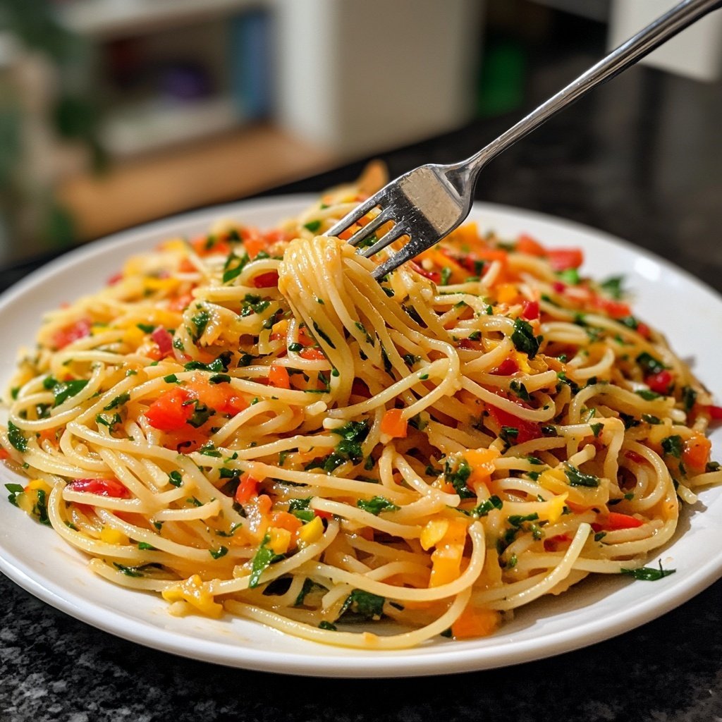 Italienischer Spaghetti-Salat