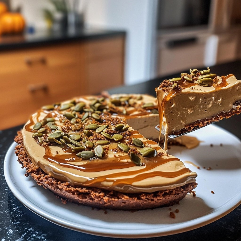 Ultimativer Kürbis-Karamell-Käsekuchen