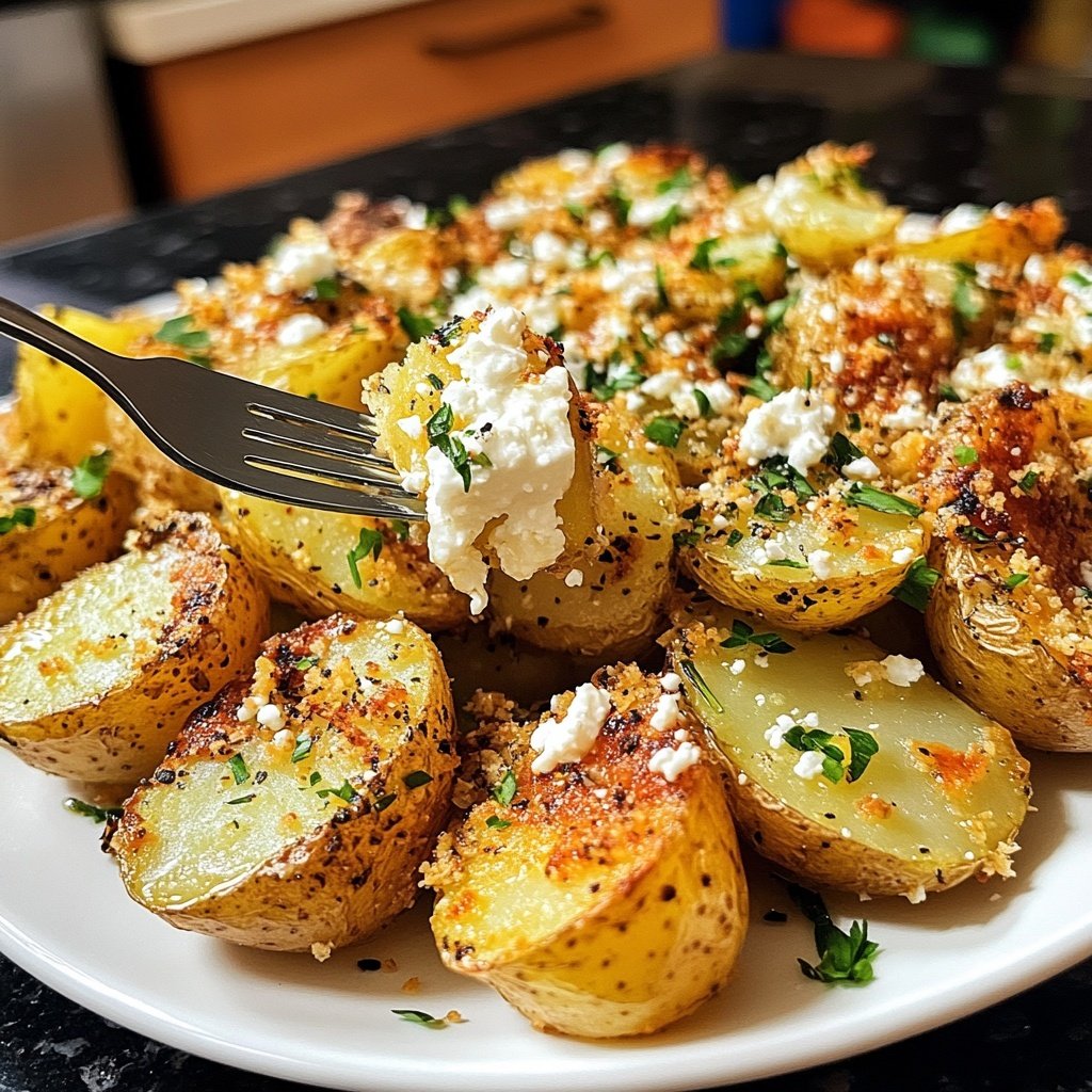 Ofenkartoffeln mit Feta