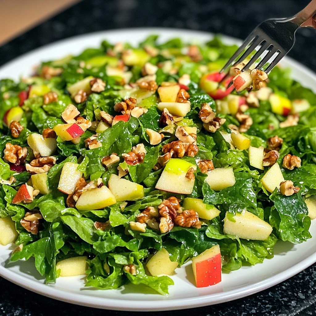 Vegetarischer Grünkohl-Salat