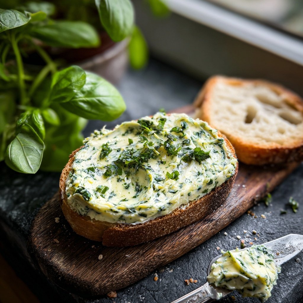Kräuterbutter Mit Basilikum