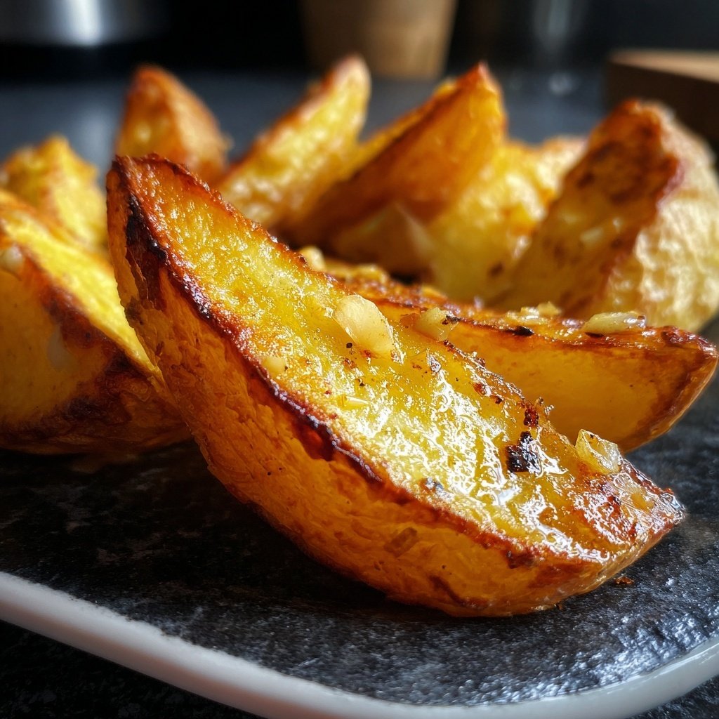 Ofenkartoffeln mit Knoblauch