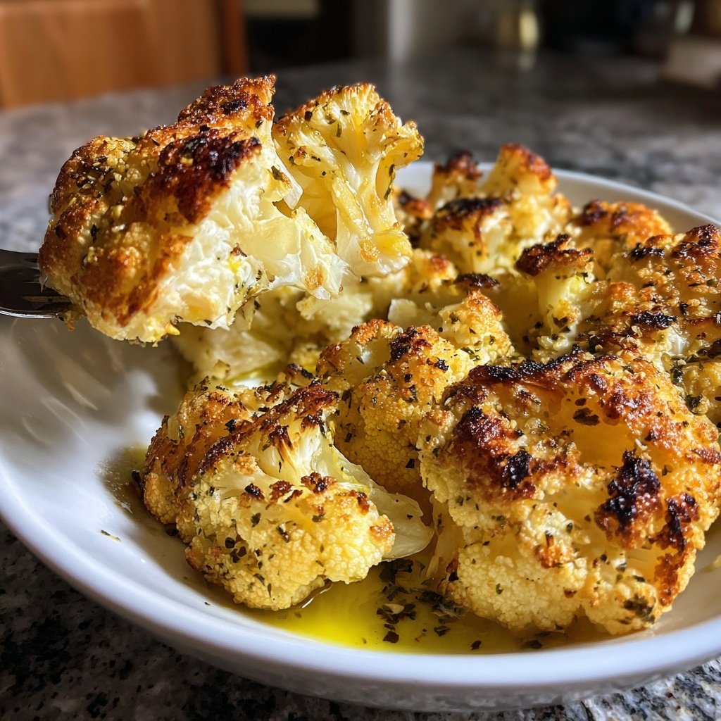 Blumenkohl mit Olivenöl